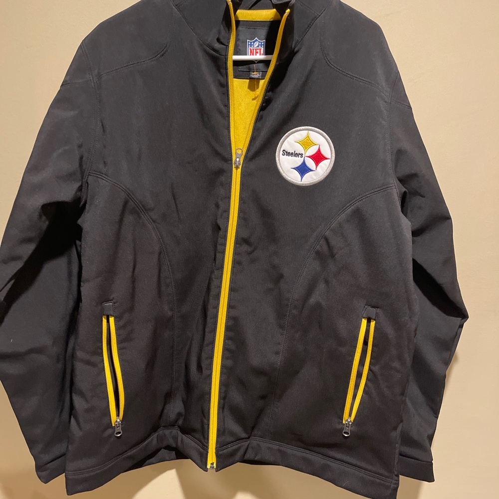 Pittsburgh Steelers NFL   Full Zip Field Jacket